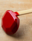 Wooden Ramen Spoon - Red