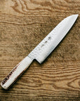 Sakai Takayuki Stag Sugihara Damascus Santoku 180mm (7.1")