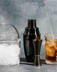 Yukiwa Black Cocktail Shaker - 500cc