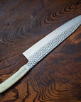 Sakai Takayuki Stag Sugihara Damascus Gyutou 240mm (9.4")